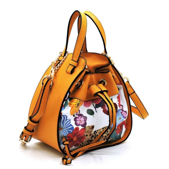 Handbags - Fashion Drawstring Bucket Bags Mini Tote Handbag